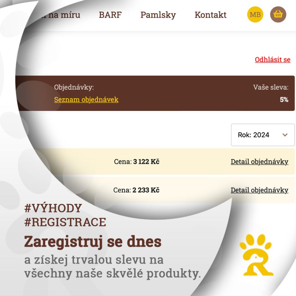 Slevy a výhody pro registrované uživatele: Zjednodušte si nákupy s námi!
