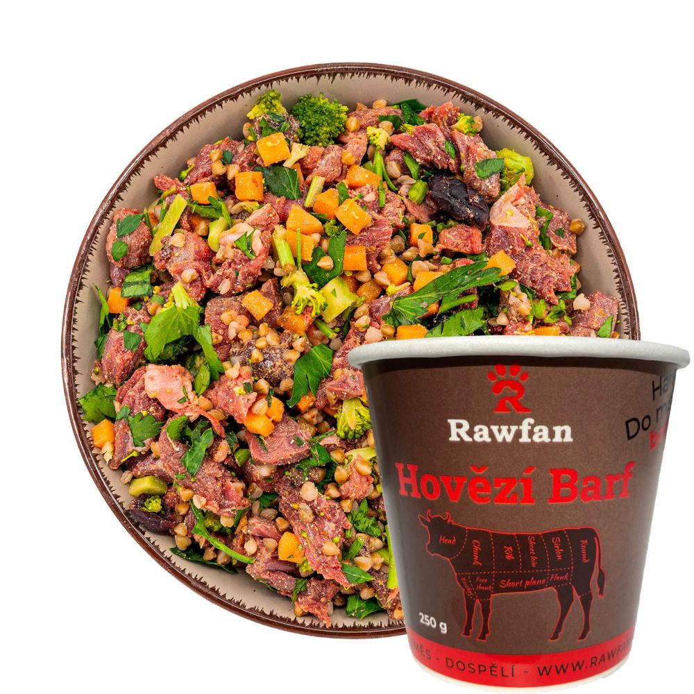 Rawfan HOVĚZÍ BARF